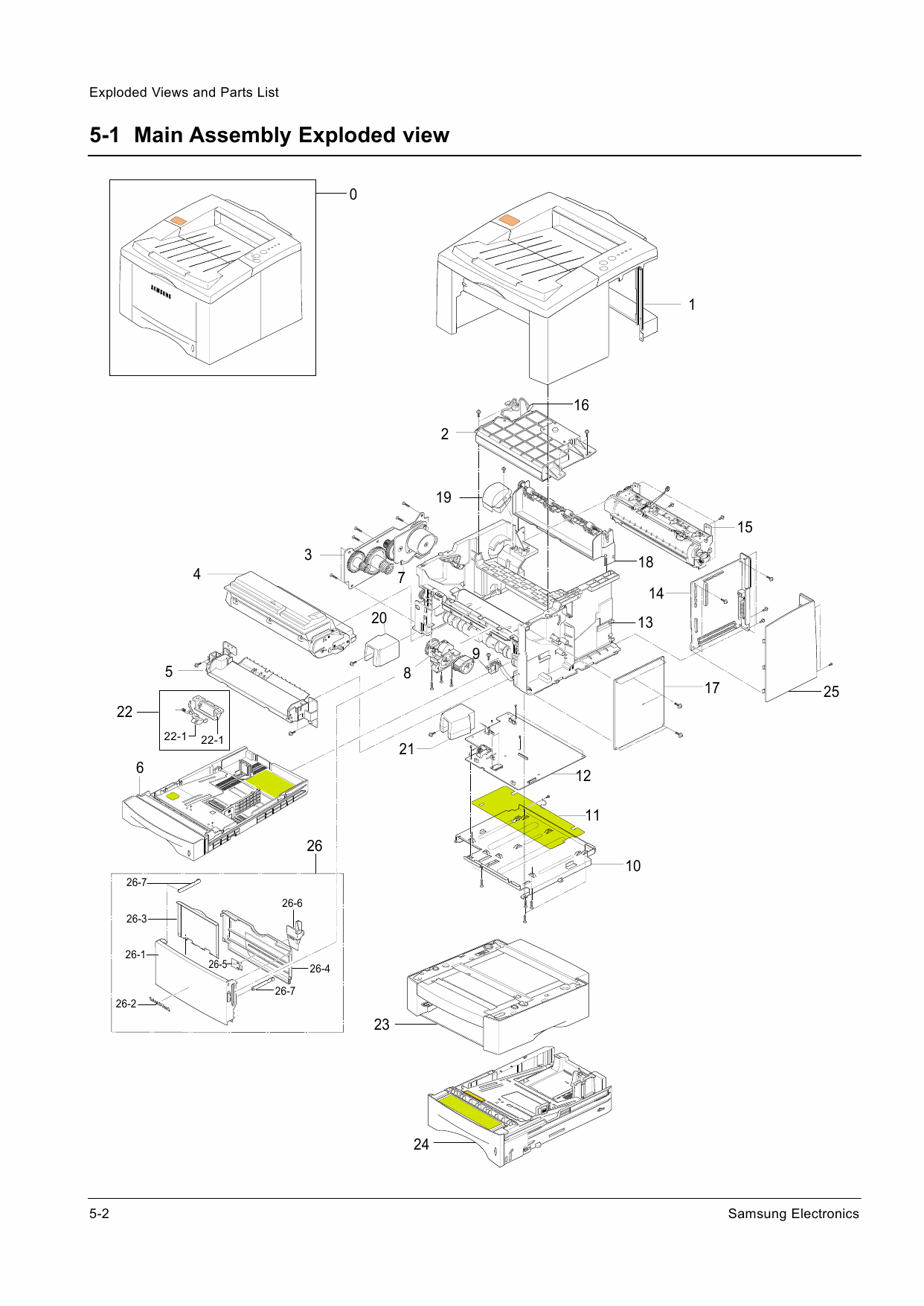 Samsung Laser-Printer ML-1440 Parts and Service Manual-5